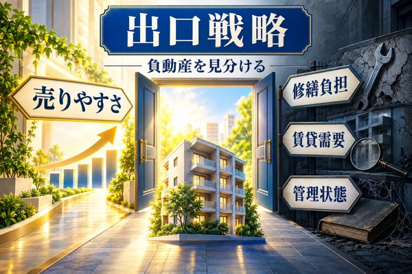 出口戦略:医師が避けたい「負動産」を見分けるポイント