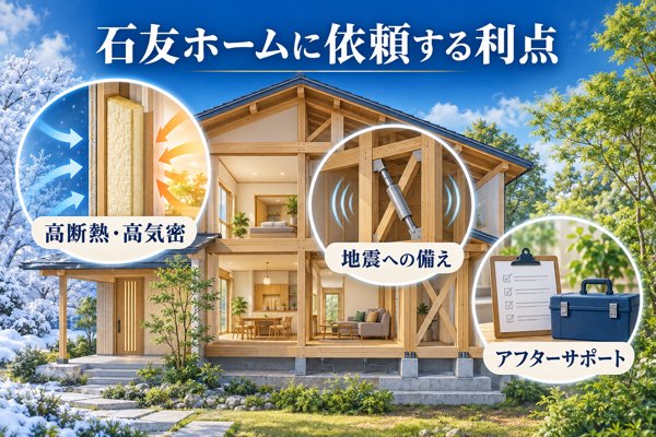 石友ホームに依頼する利点
