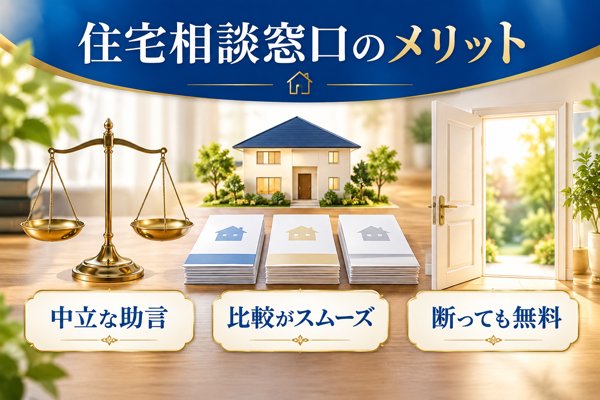 住宅相談窓口の活用で得られるメリット