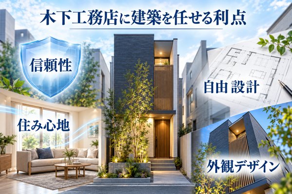 木下工務店に建築を任せる利点
