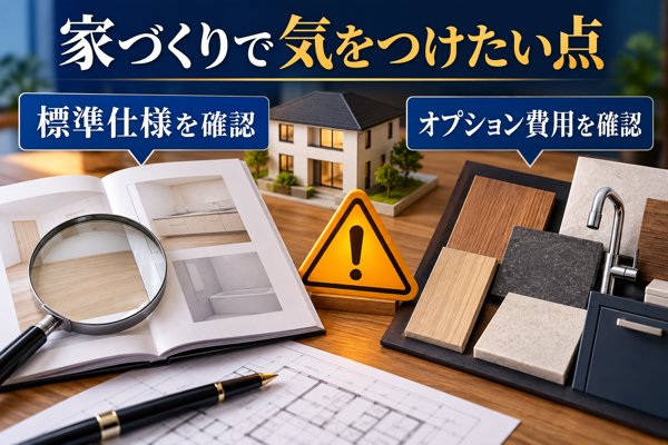 木下工務店の家づくりで気をつけたいデメリット