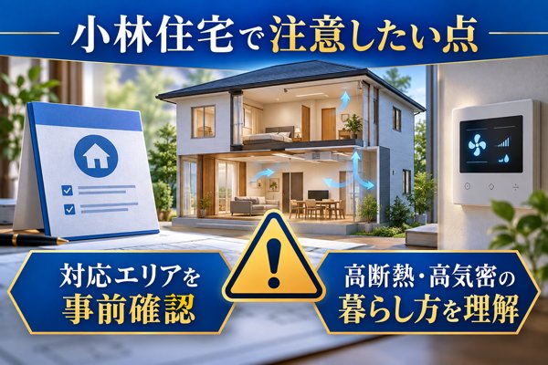 小林住宅で注意したいデメリット