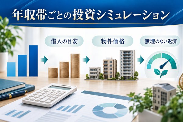 年収帯ごとに見る公務員の投資シミュレーション:借入の目安とおすすめの物件価格