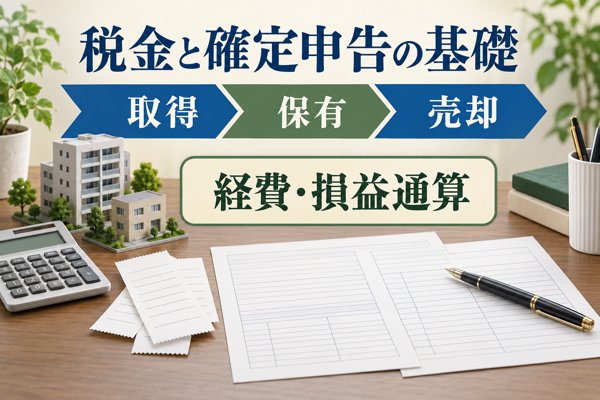 公務員が押さえたい不動産投資の税金と確定申告の基礎