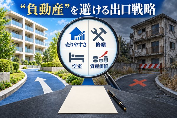 出口戦略:公務員が避けたい「負動産」を見分けるポイント