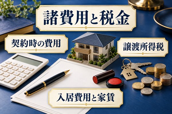 リースバックの利用で負担する諸費用と税金