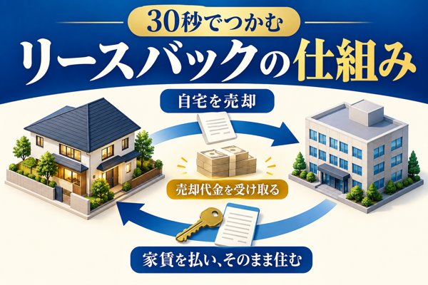 30秒でつかむリースバックの仕組み