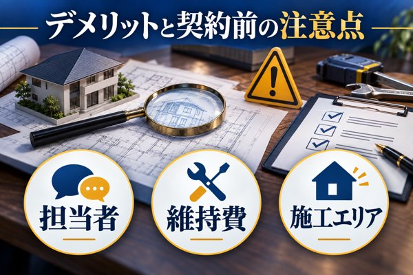 レオハウスのデメリットと契約前の注意点