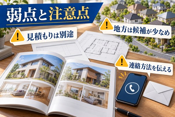 ライフルホームズの弱点と注意点