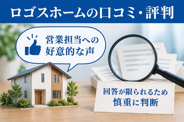 ロゴスホームに寄せられた口コミと評判