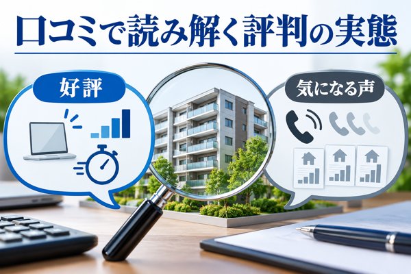 口コミで読み解くマンションナビの評判の実態
