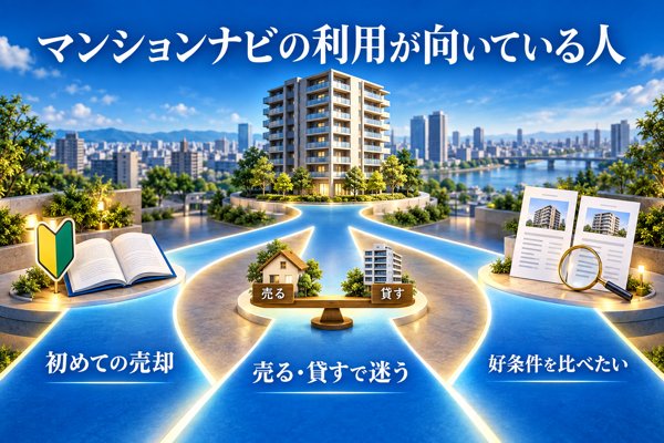 マンションナビの利用が向いている人