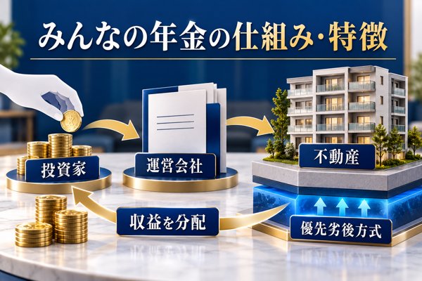 みんなの年金の基本情報と仕組み・特徴のポイント