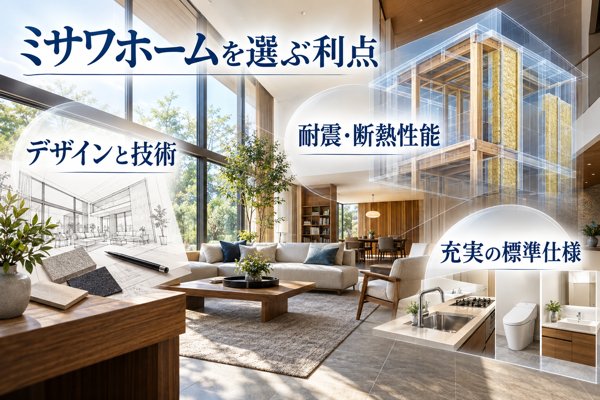 ミサワホームを選ぶ利点