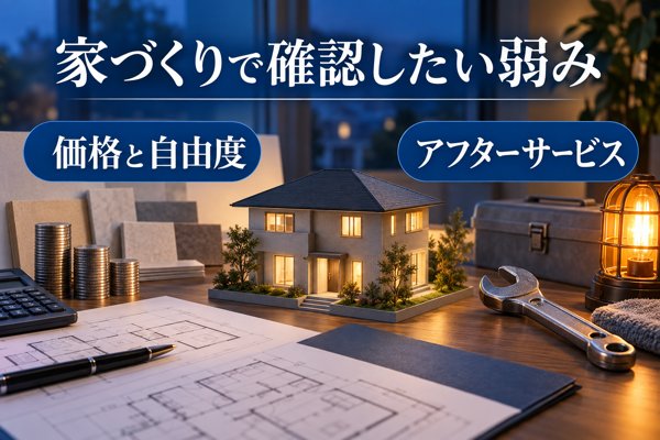 ミサワホームで家づくりをする際の弱み