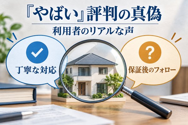 三菱地所ホームの「やばい」評判の真偽と利用者のリアルな声
