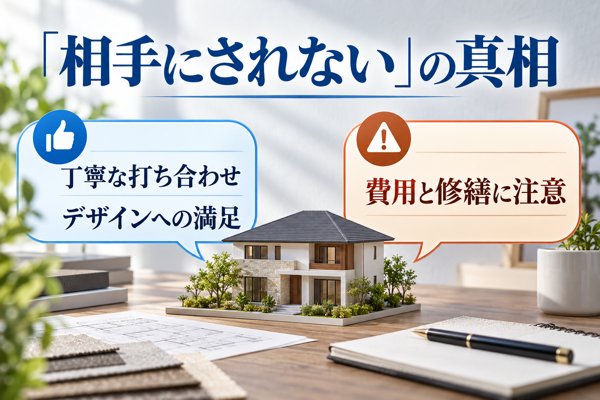 「相手にされない」の真相と三井ホーム施主のリアルな評判