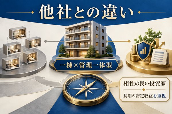 武蔵コーポレーションと他社の違い|相性の良い投資家タイプ