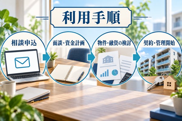 武蔵コーポレーションの利用手順|申し込みから運用スタートまでのステップ