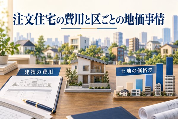 名古屋市で注文住宅を建てる費用と区ごとの地価事情(2026年版)