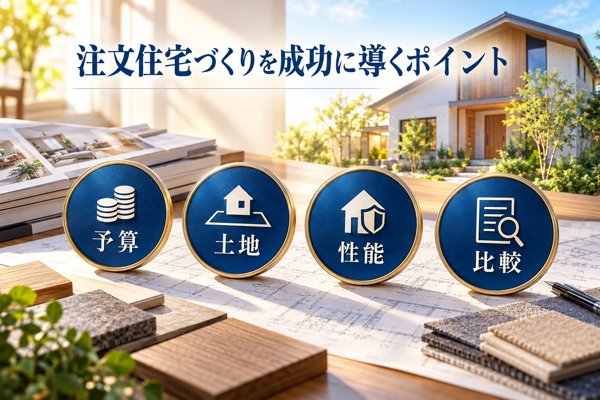 名古屋での注文住宅づくりを成功に導くポイント