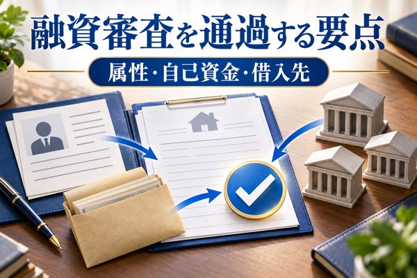 【融資対策】年収500万円の人が審査を通過するための要点