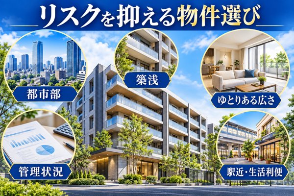 【物件選び】区分マンションで年収500万円の方がリスクを抑えるための条件