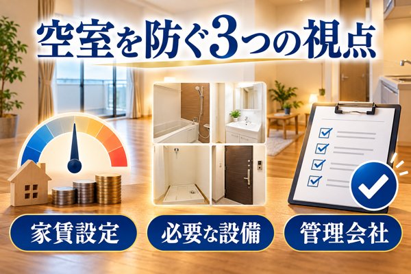 【空室への備え】年収500万円で取り組む投資のつまずきを避ける視点