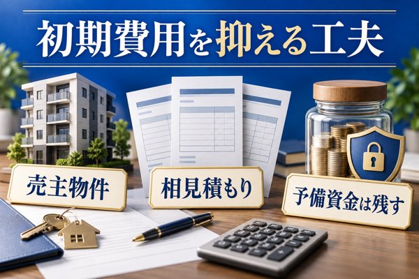 年収600万円から踏み出すための初期費用の節約術