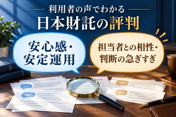利用者の声でわかる日本財託の評判と実情