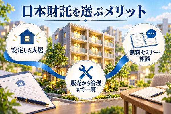 日本財託を選ぶメリット