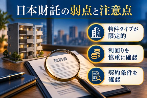 日本財託の弱点と注意点