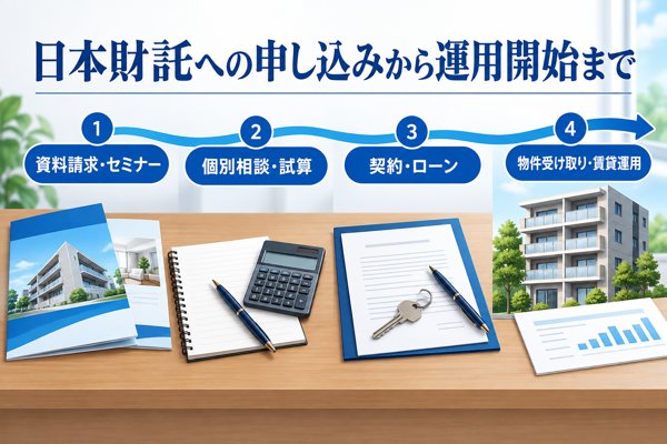 日本財託への申し込み手順と運用スタートまでのステップ