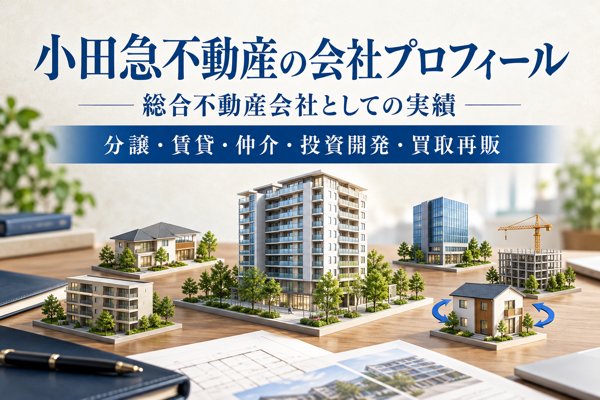 小田急不動産の会社プロフィール(基本情報と実績)
