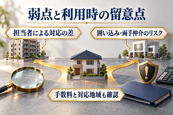 小田急不動産の弱点と利用時の留意点