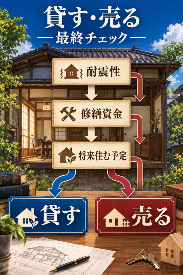 貸す・売るを見極めるための最終チェックリスト