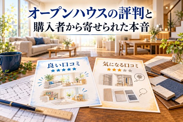 オープンハウスの評判と購入者から寄せられた本音