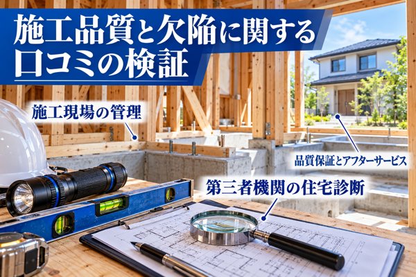 オープンハウスの施工品質と欠陥に関する口コミの検証