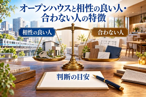 オープンハウスと相性の良い人・合わない人の特徴