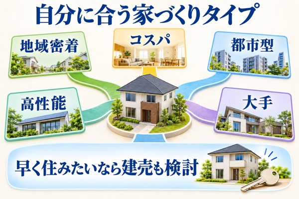 大阪で注文住宅を建てるのに合う人・合わない人|タイプ別の整理