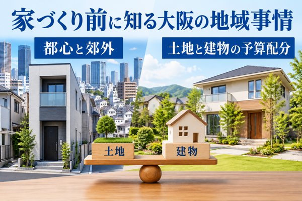 大阪府内で家づくりを始める前に把握したい地域事情