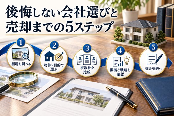 大阪で後悔しない不動産会社選びのコツと売却までの手順