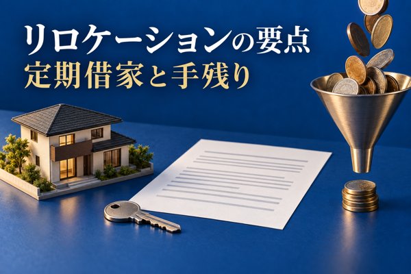 【リロケーション(賃貸)】家賃収入で実際に残る額と「定期借家」の要点