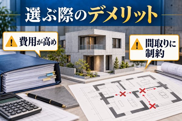 大成建設ハウジングを選ぶ際のデメリット