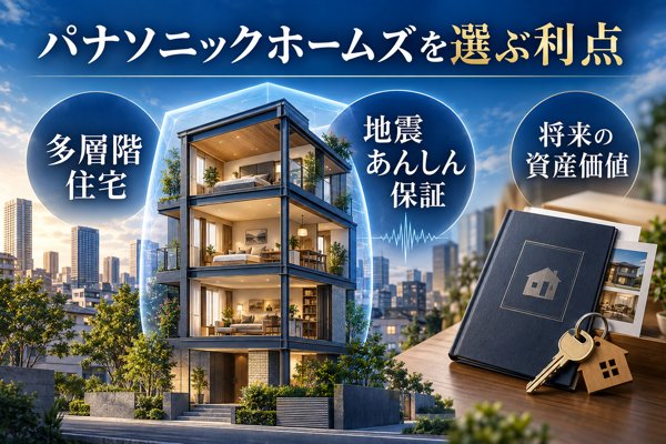 パナソニックホームズを選ぶ利点