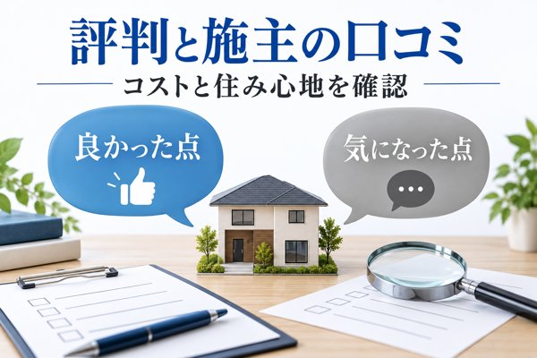 パパまるハウスの評判と施主から寄せられた口コミ