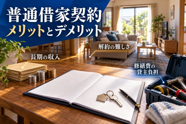 【長期】実家を「普通借家契約」で貸す場合のメリットとデメリット