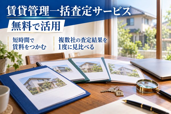 【無料】実家の賃貸を早期・好条件で始めるなら『賃貸管理一括査定サービス』の活用
