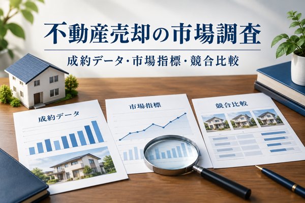不動産売却で成果を出すための市場の調べ方