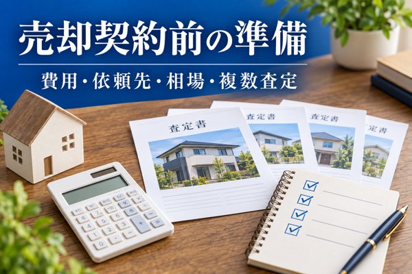 【売却契約前】トラブルや後悔を防ぐために押さえたい準備事項
